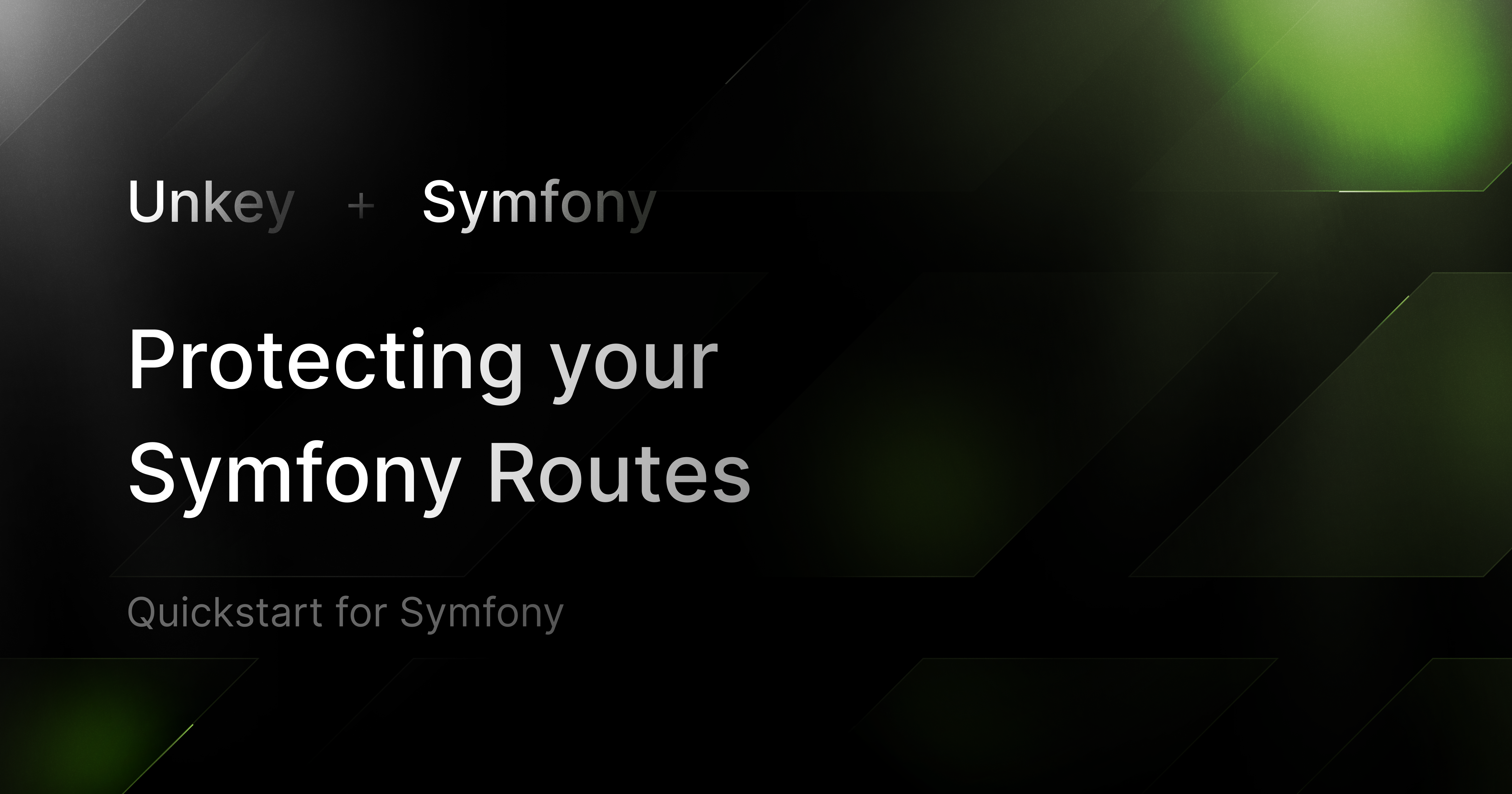 Quickstart for Symfony